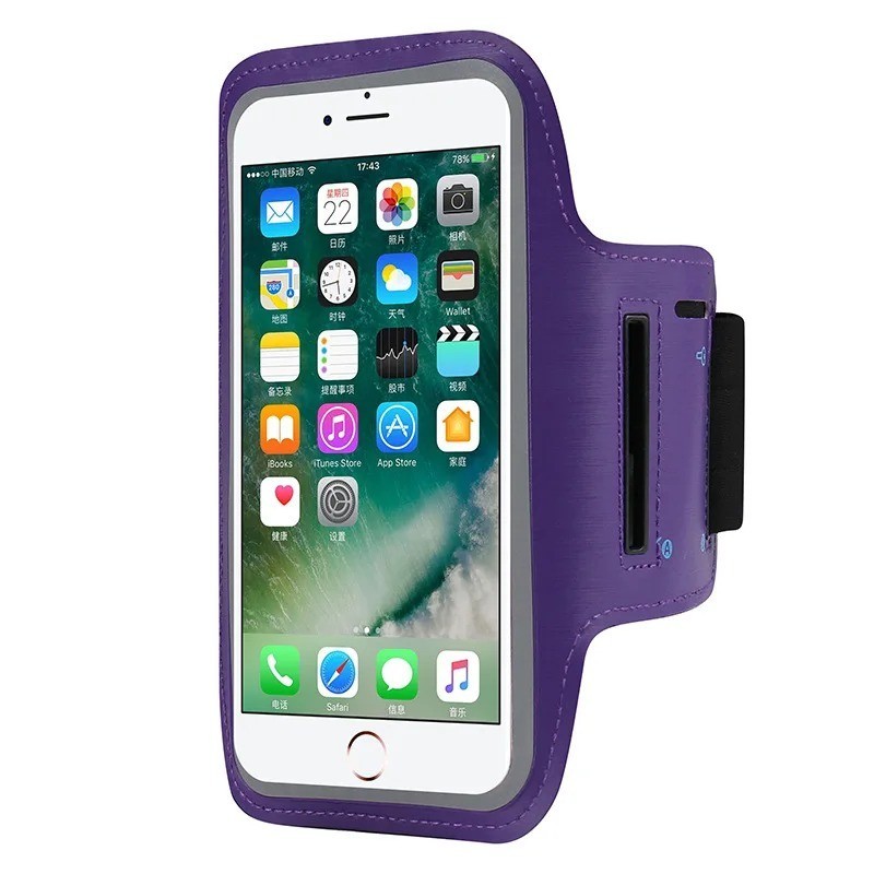 Sports Gym Running Armband for Apple iPhone 17 16 15 14 Plus Pro Max Samsung