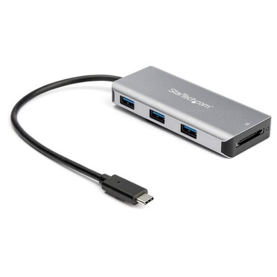 StarTech HB31C3ASDMB   USB C to USB A Hub with SD & microSD (TAA Compliant, 5Gbp