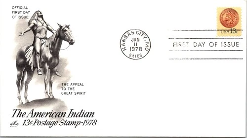 S07-8547, INDIAN PENNY, *ARTCRAFT FIRST DAY COVER