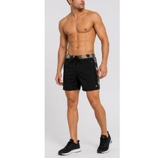 Quicksilver Men's Black Surfsilk Arch 19" Mid Length Board Shorts Size 34 NWT