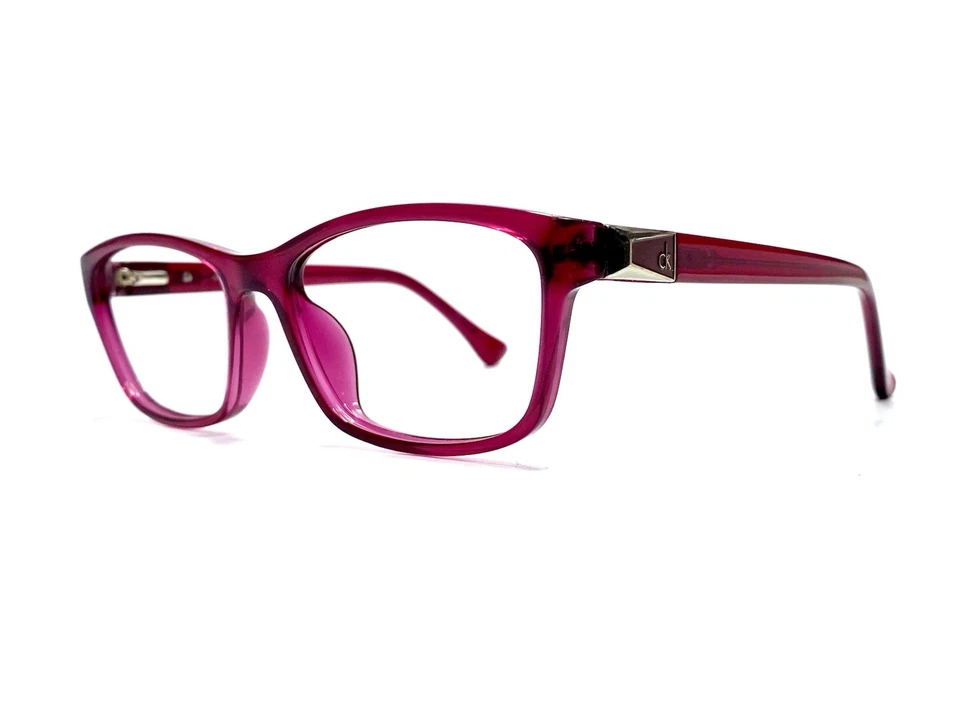 Gafas rectangulares transparentes magenta rojas Calvin Klein CK5861 611 53 17 135 Foto 2 de 4