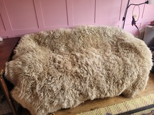Huge Hanlin Octo sheepskin rug/throw