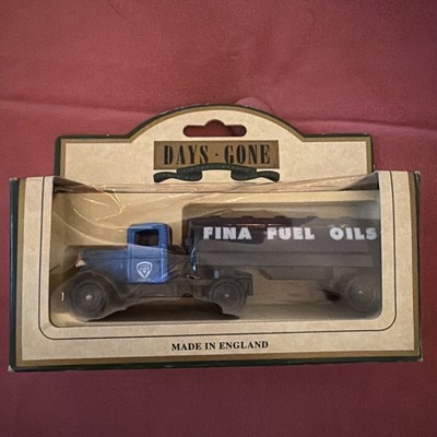 Lledo Days Gone By Fina Öltanker LKW Druckguss Spielzeug Sammlerstück verpackt 62002