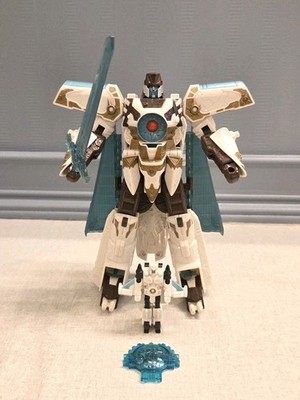 Transformers Cybertron Vector Prime And Safeguard Voyager 2005 Near Complete