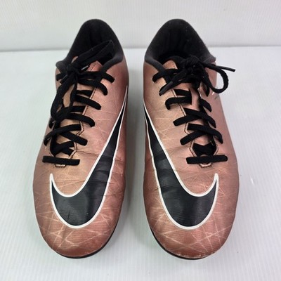 Nike Hypervenom Phade II FG Soccer Cleat Shoes Mens Sz 5.5 Y Copper Black Green