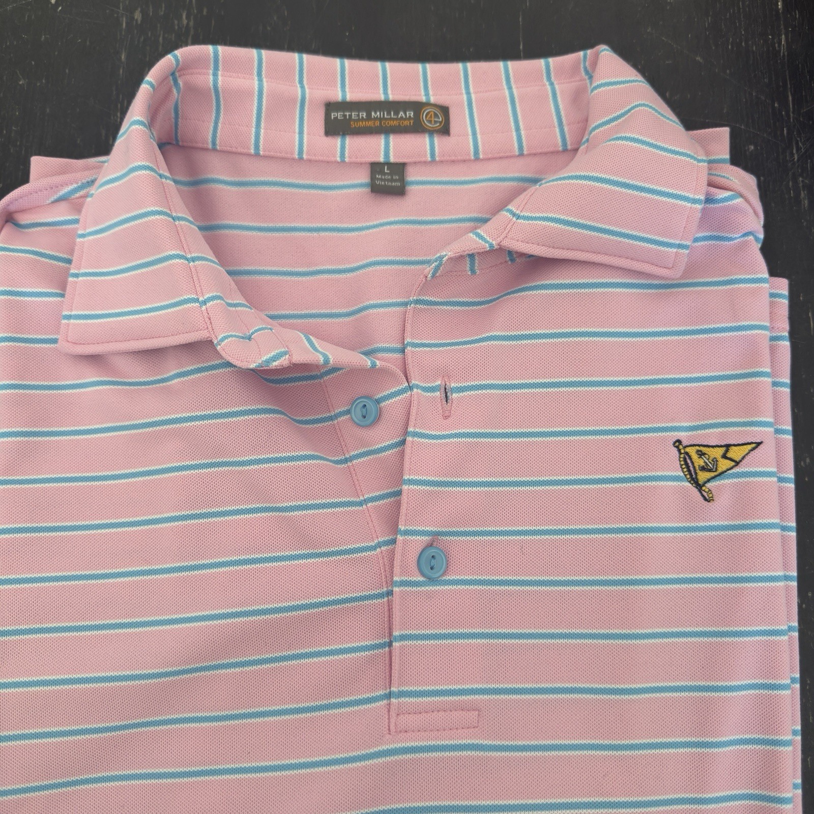 Peter Millar E4 Performance Summer Comfort Pink B… - image 1