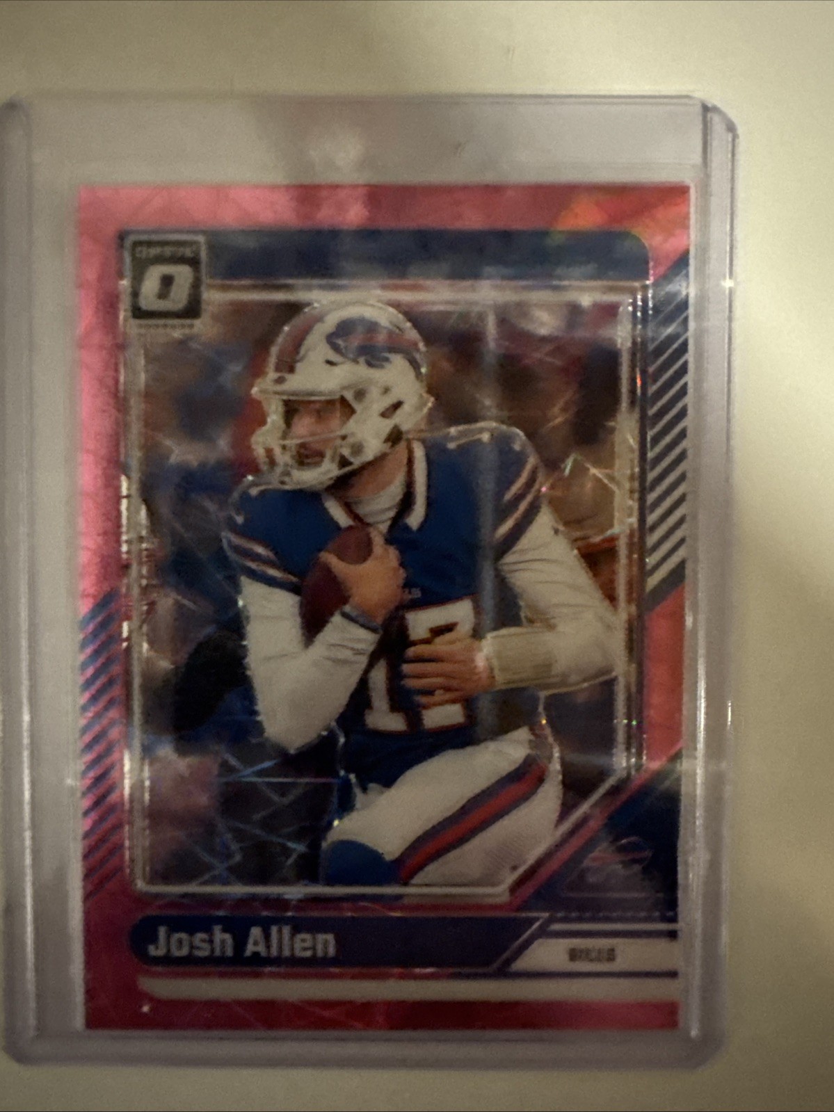 2024 Panini Donruss Optic - Josh Allen #19 Pink Velocity Prizm /80