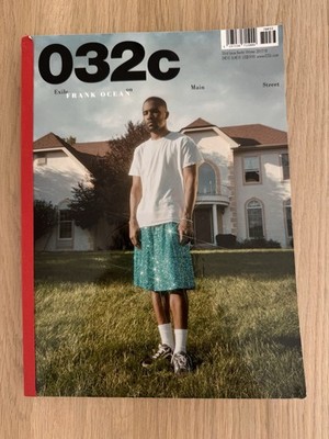 032C Magazin Ausgabe 33 2017/2018 Frank Ocean Kultur Magazin Zeitschrift