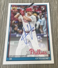 2026 Topps Series 1 Otto Kemp Rookie Auto RC Philadelphia Phillies 