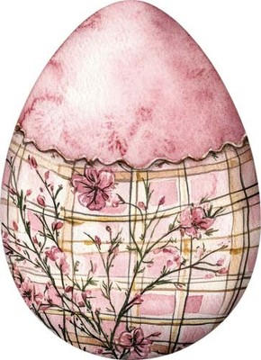 Buntes rosa Osterei Wandbild Schlafzimmer Fenster Vinyl Aufkleber Abziehbild 6 Größen