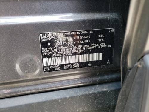 Driver Left Front Door Vent Glass Fits 19 RAV4 312891 - Picture 5 of 5