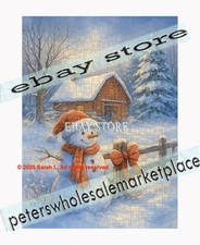 500 piece jigsaw puzzle Snowman Winter Christmas