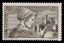 FRANCE - N° 448 neuf** - Béziers (1939)