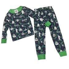 Hanna Andersson x Star Wars Holiday Ornaments Long Johns Pajama Set, Size 4