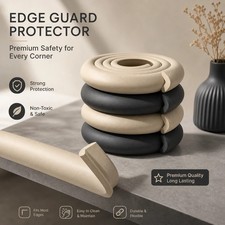 2M Baby Safety Table Desk Edge Guard Strip Bumper Protector 10 Corner Cushion