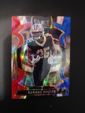 2025 Panini Select Kendre Miller #40 Red Blue Shock Concourse Saints