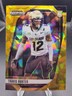 Travis Hunter 2025 Panini Prizm Draft Picks Gold Cracked Ice RC Colorado