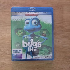 A Bug's Life (Blu-ray & DVD, 1998) Disney Pixar New Sealed
