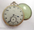 ANTIQUE ELGIN GRADE 384 MODEL 3 17j 12s OPENFACE POCKET WATCH 1921 MOSELEY