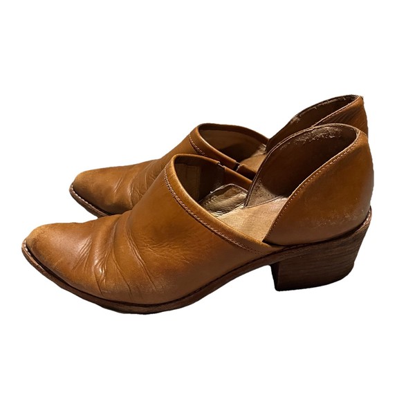 Botines Madewell The Brady de cuero marrón corte bajo para mujer talla US 10 Boho Western
