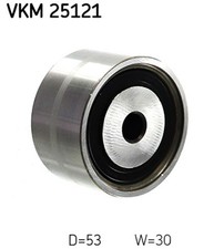 SKF Umlenkrolle Zahnriemen VKM 25121 53mm für OPEL INSIGNIA Sports Tourer Z18