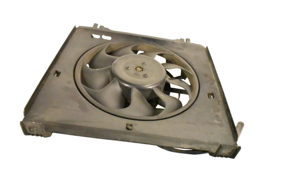 97-05 Porsche Boxster 911 996 правый вентилятор охлаждения радиатора двигателя с оригинальной оболочкой - Изображение 4 из 4