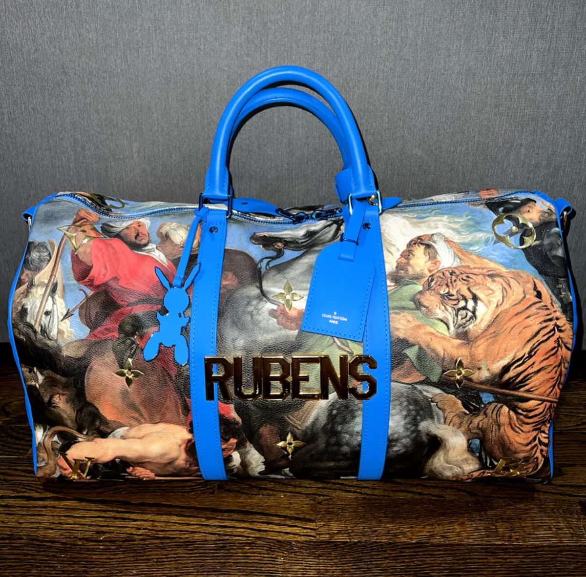 Louis Vuitton Keepall Bandouliere 50 Masters Jeff Koons Rubens