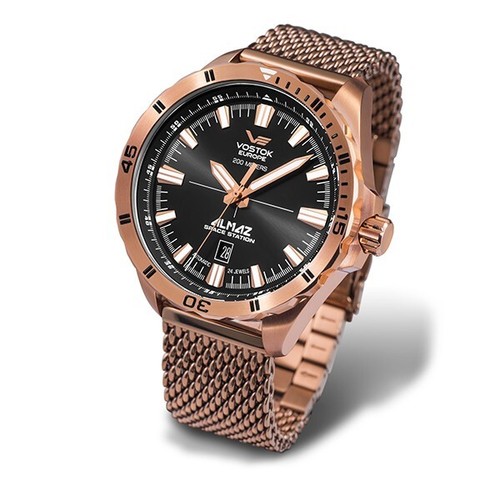 Vostok Europe Almaz Ltd Ed Automatic Watch Milanese Bracelet