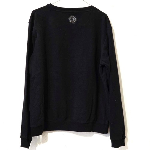 Philipp Plein Sweatshirt Round neck Skull with Crystals - Picture 2 of 10
