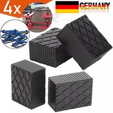 4x Gummiklotz Gummiklötze Gummiauflage Gummiteller Set für Hebebühne Grubenheber