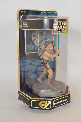 Vtg 1997 Star Wars Bespin Luke Skywalker Epic Force Rotate