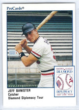 1989 ProCards Eastern League Diamond Diplomacy #DD-28 Jeff Banister