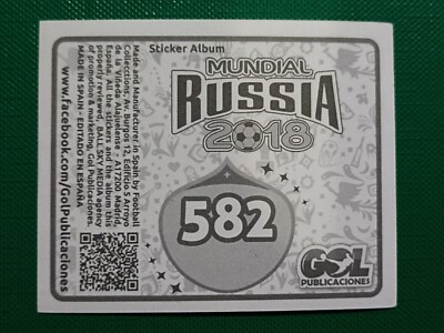 2018 Gol Russia World Cup FIFA #582 SHINJI OKAZAKI Japan Soccer