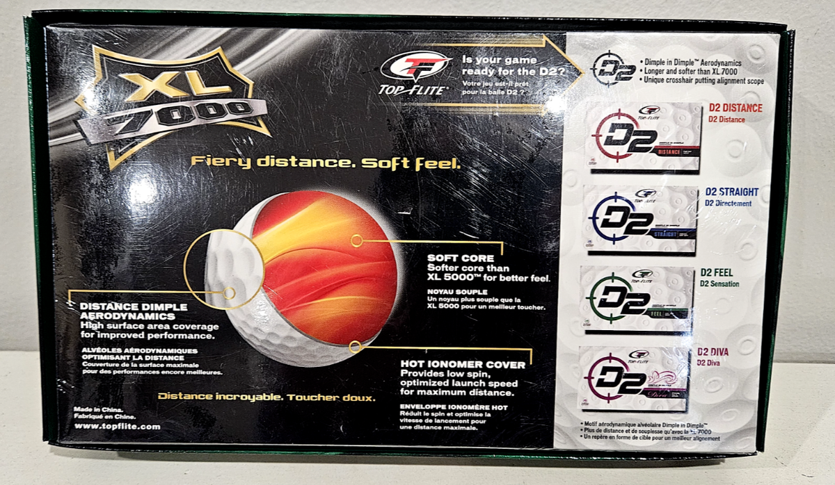Top Flite XL 7000 Super Long Ballles Boîte de 15 NEUF - eBay