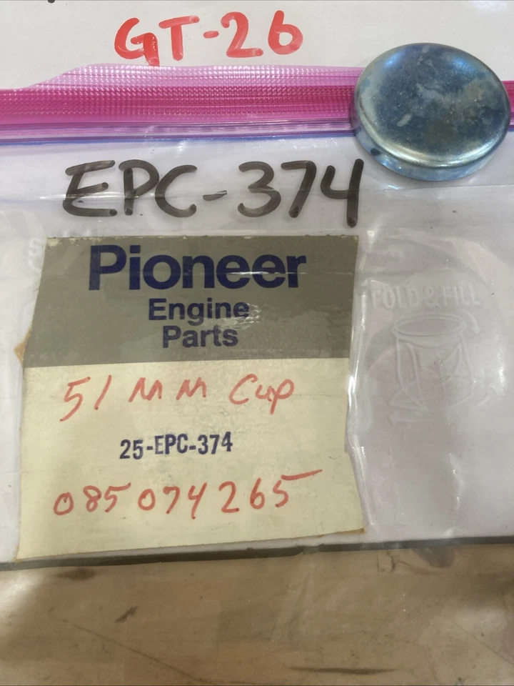 Pioneer Engine Expansion Plug EPC-374 (51mm) - Image 2 of 2