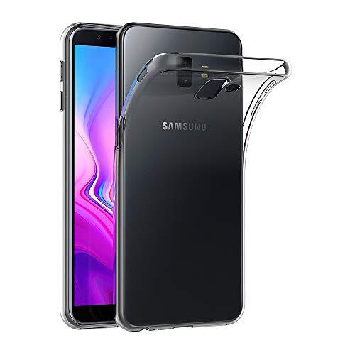 AICEK Cover Samsung Galaxy J6 Plus, Cover Samsung Galaxy J6+ Silicone (C8M)