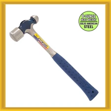 Estwing E3-8BP 8 oz. Ball Peen Hammer with Blue Vinyl Shock Reduction Grip NEW