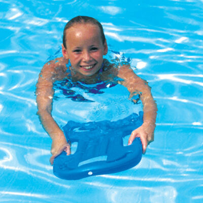 Poolmaster 50509 Swim Board Trainer Kick Board Advanced Swim Trainer Blue  NEW
