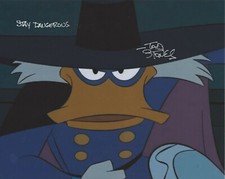 TAD STONES - DARKWING DUCK CREATOR - SIGNED 8x10 PHOTO w/COA ANIMATOR ARTIST 