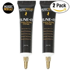2-PACK Music Nomad MN106 TUNE-IT Lubricant for Nut, Saddle, Bridge, String Guide