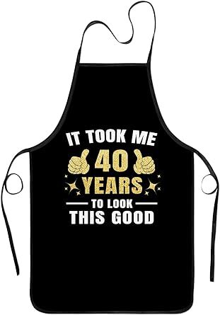 60th Birthday Gift Born 1965 Funny Cooking Apron BBQ Master Grill Pro 60 Years Old Kitchen Legend Gift Him Her Unisex