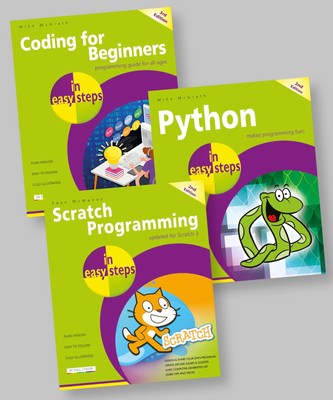 Codierung für Anfänger, Python, Scratch in einfachen Schritten - Sonderangebotsset Konvolut