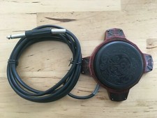 Cinra Premium Tattoo Pedal Red Tribal Art Design Stainless