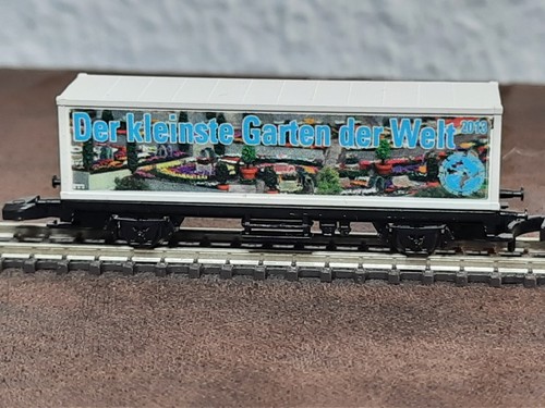 Märklin Spur z 98113 Containerwagen "Der kleinste Garten der Welt" mit OVP  | Zustand: Gebraucht