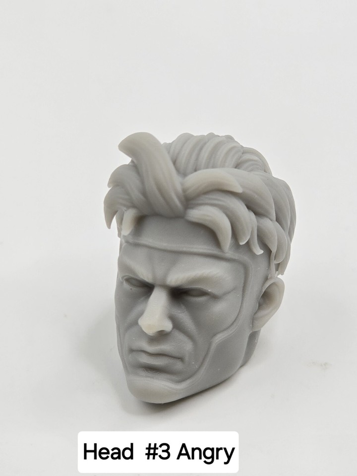 3d Print GAMBIT HEAD #3 1:10 7