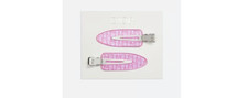 Dior Backstage Pink Hair Clips with 3D Stickers