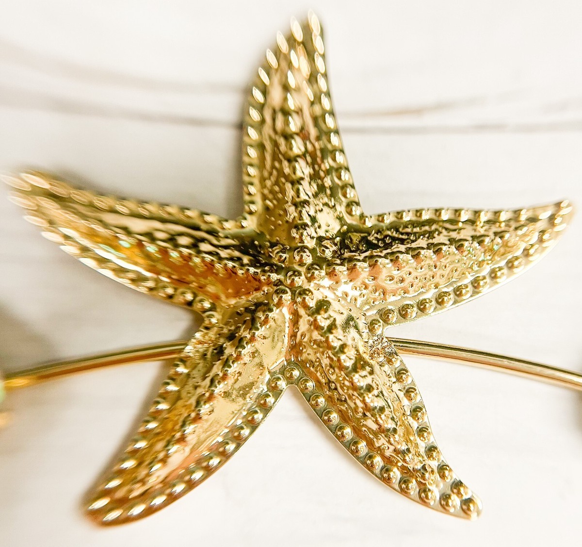 Mermaid halo crown, Gold Halo Crown, Seashell Hao Crown 