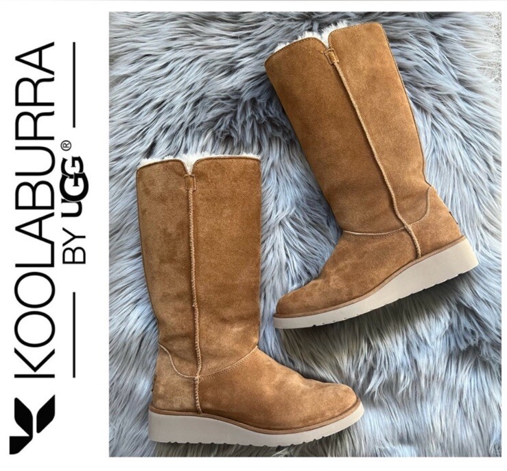 Koolaburra by UGG Chestnut Tall Boots Women's Size 8