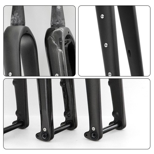 Carbon Gravel Road Bike Fork Cyclocross Bicycle Forks 700*45C 12x100mm Disc MaLl - Picture 6 of 16