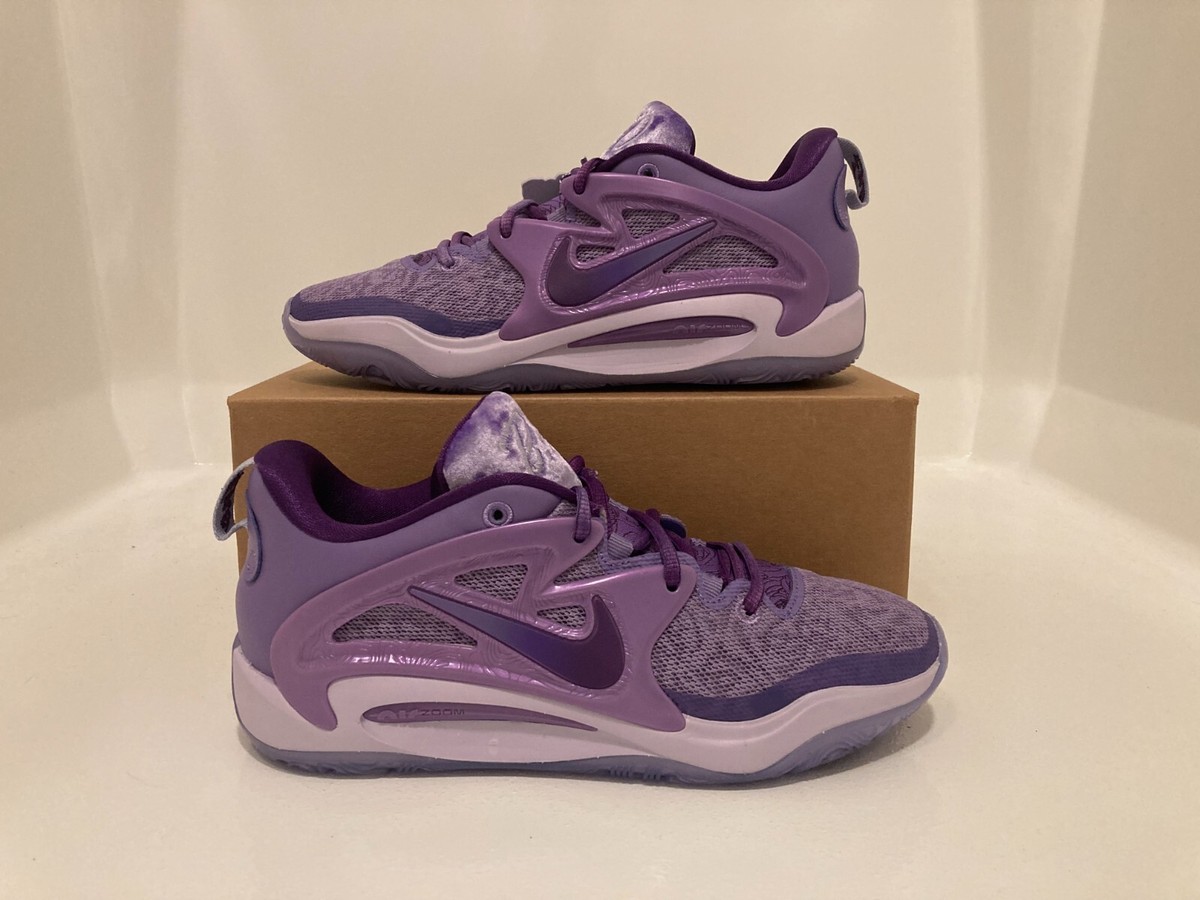 Sz 13 Men - Nike KD 15 B.A.D. Purple White Kevin Durant 